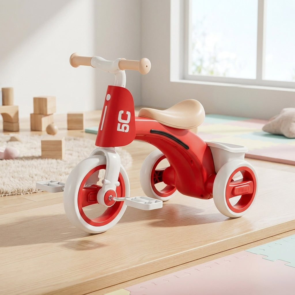 Tricycle enfant évolutif sons lumières design scooter | PROJETVELO
