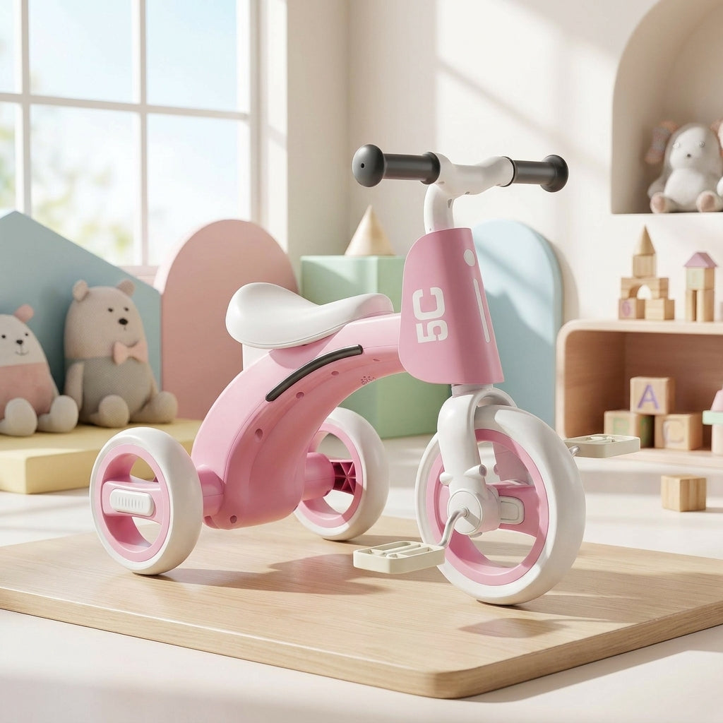 Tricycle enfant évolutif sons lumières design scooter | PROJETVELO