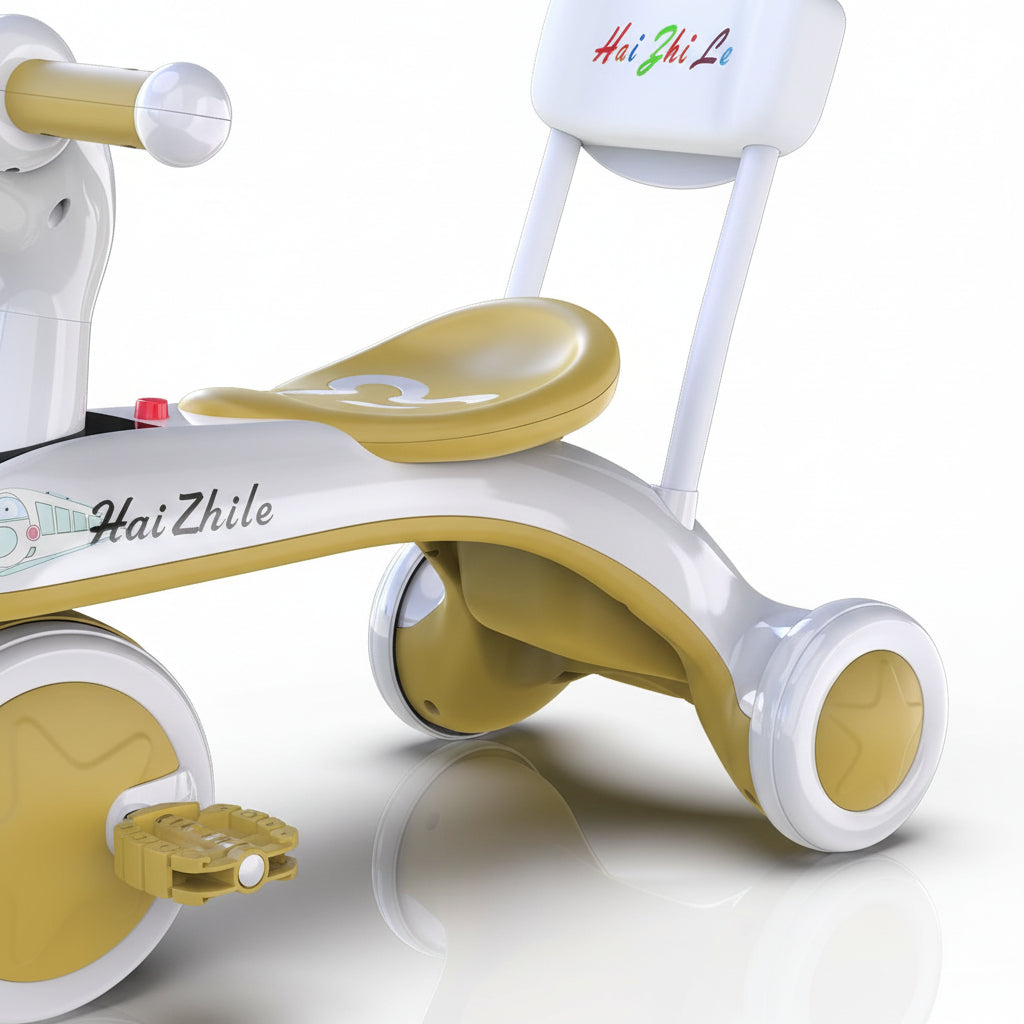 Tricycle enfant lumineux roues mousse musique | PROJETVELO