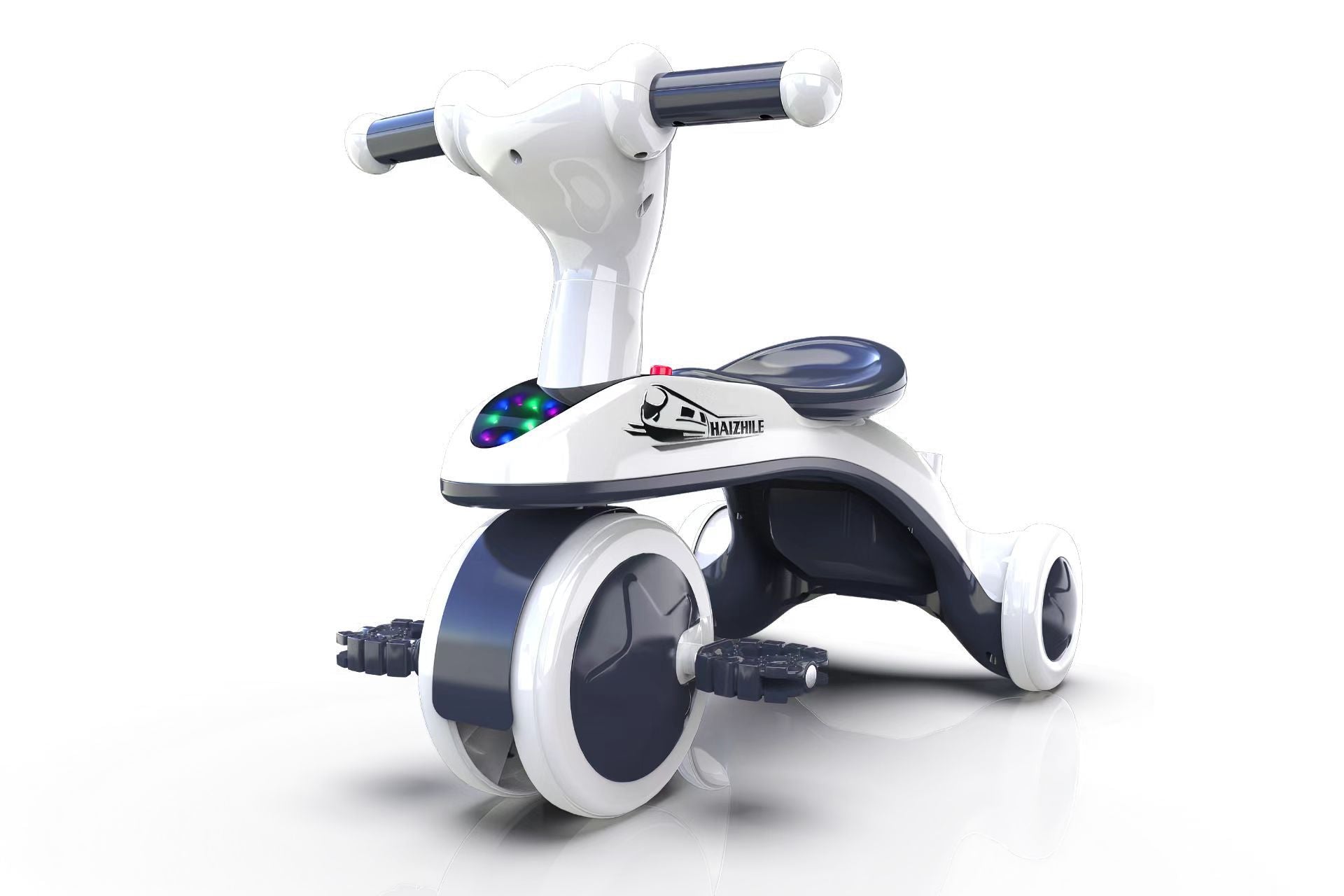 Tricycle évolutif bébé pédales sons lumières roues mousse | PROJETVELO