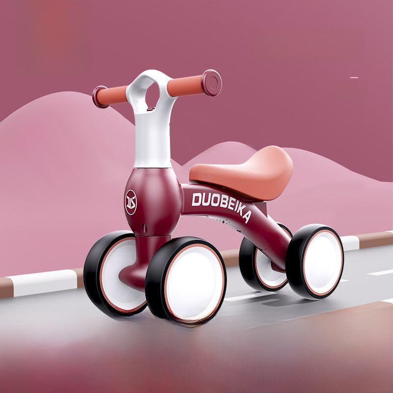 Draisienne porteur bébé 4 roues rouge ou vert | PROJETVELO