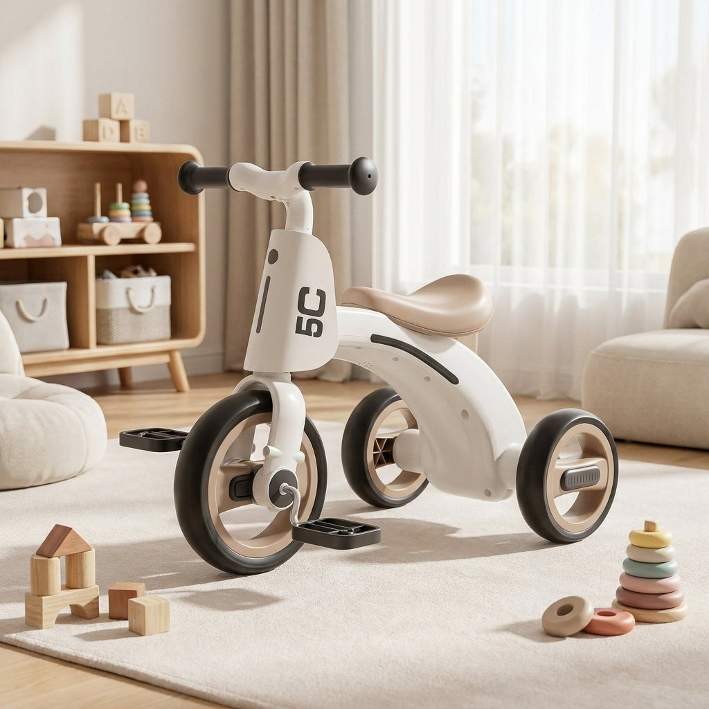 Tricycle enfant évolutif sons lumières design scooter | PROJETVELO
