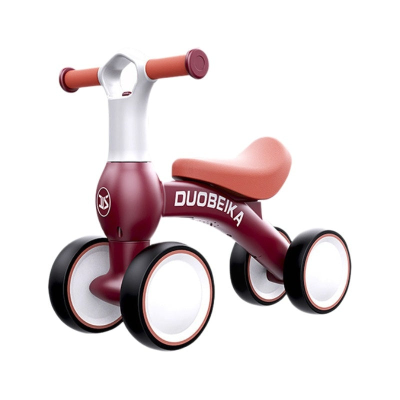 Draisienne porteur bébé 4 roues rouge ou vert | PROJETVELO