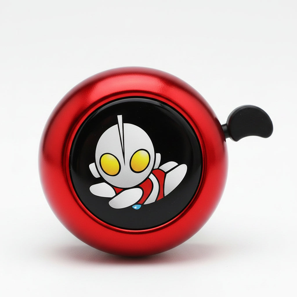 Sonnette vélo enfant rouge métal guidon draisienne | PROJETVELO