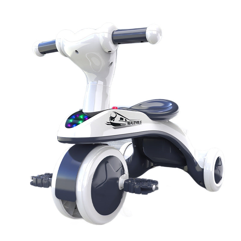 Tricycle évolutif bébé pédales sons lumières roues mousse | PROJETVELO