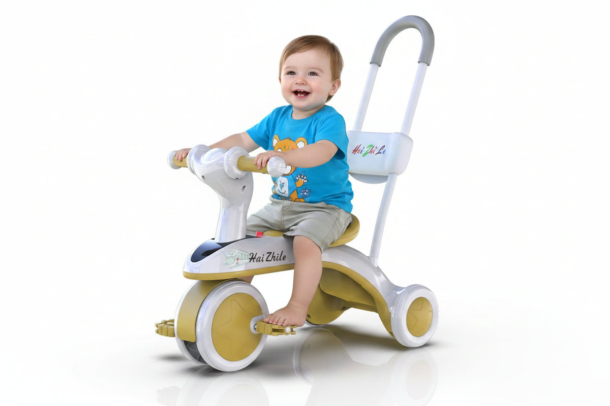 Tricycle enfant lumineux roues mousse musique | PROJETVELO