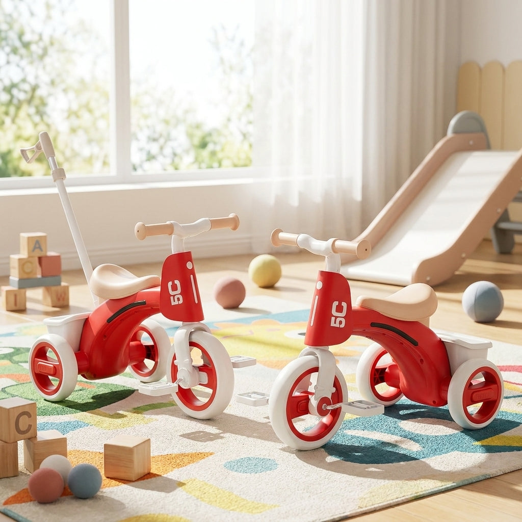 Tricycle enfant évolutif sons lumières design scooter | PROJETVELO
