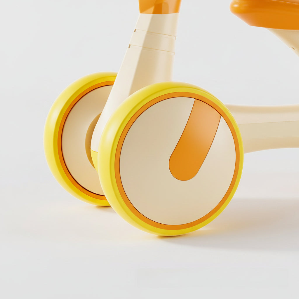 Draisienne bébé 4 roues beige premiers déplacements | PROJETVELO