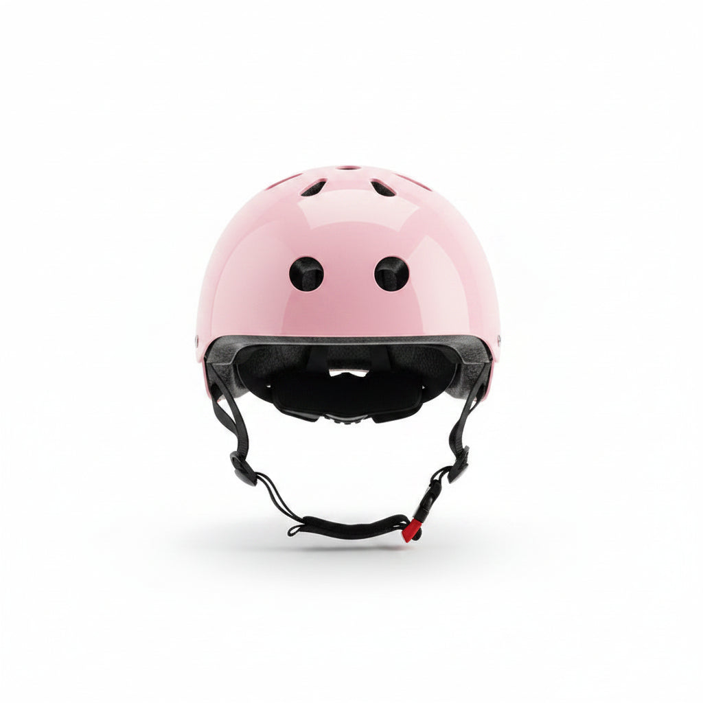 Casque vélo enfant rose ajustable draisienne trottinette | PROJETVELO