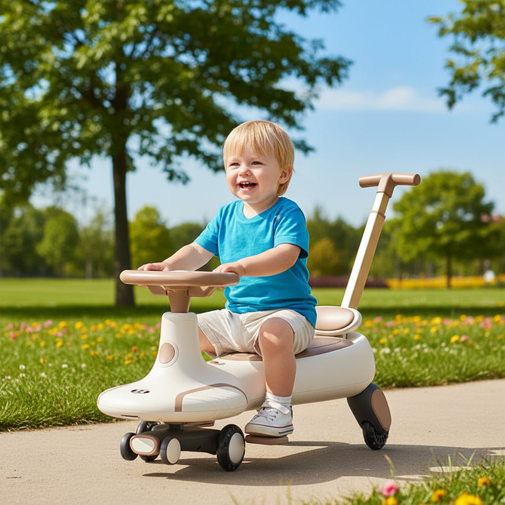 Voiture à torsion enfant lumineuse musicale dès 1 an | PROJETVELO