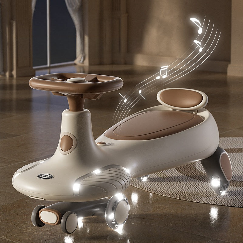 Voiture à torsion enfant lumineuse musicale dès 1 an | PROJETVELO