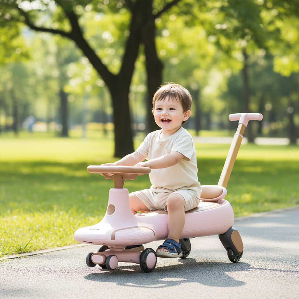 Voiture à torsion enfant lumineuse musicale dès 1 an | PROJETVELO
