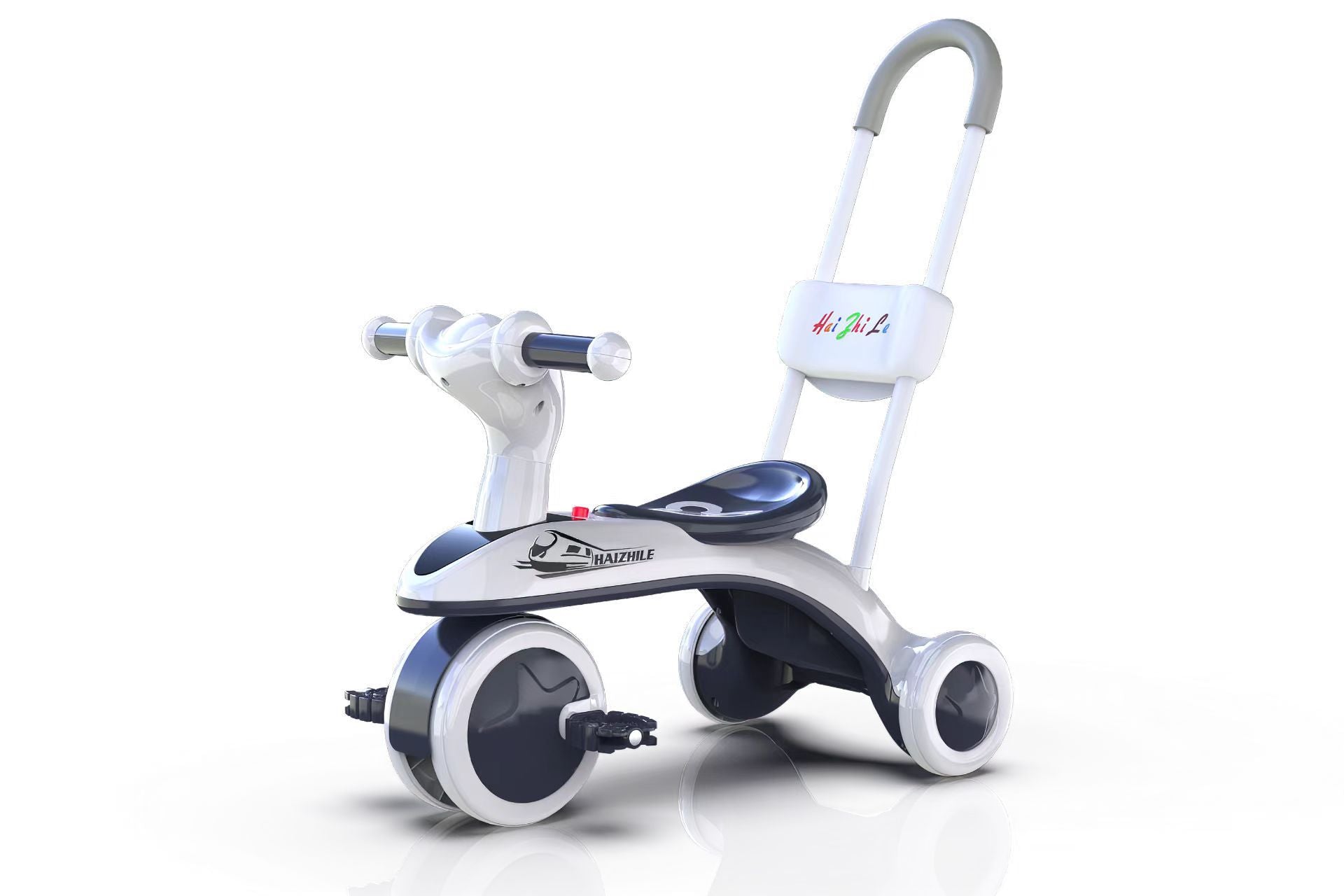 Tricycle évolutif bébé pédales sons lumières roues mousse | PROJETVELO