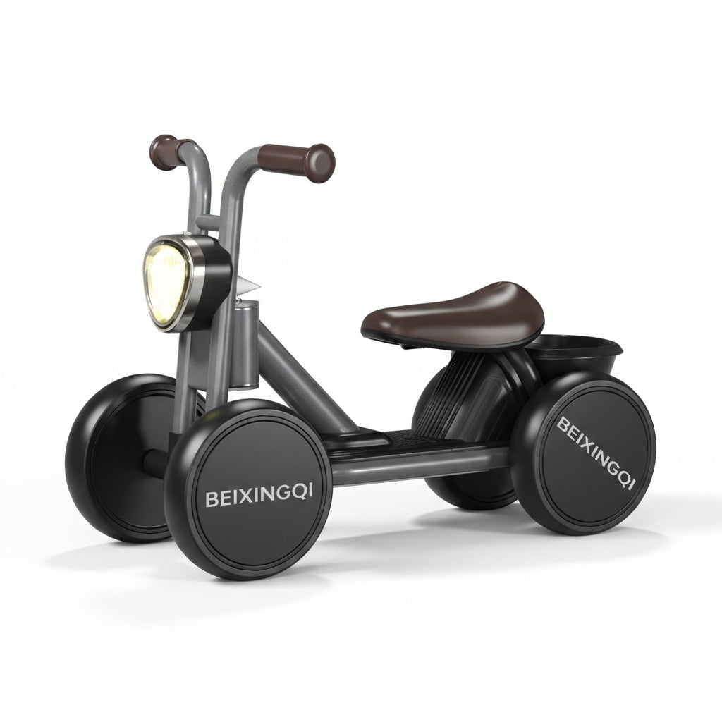 Draisienne moto enfant style vintage sons et lumières | PROJETVELO